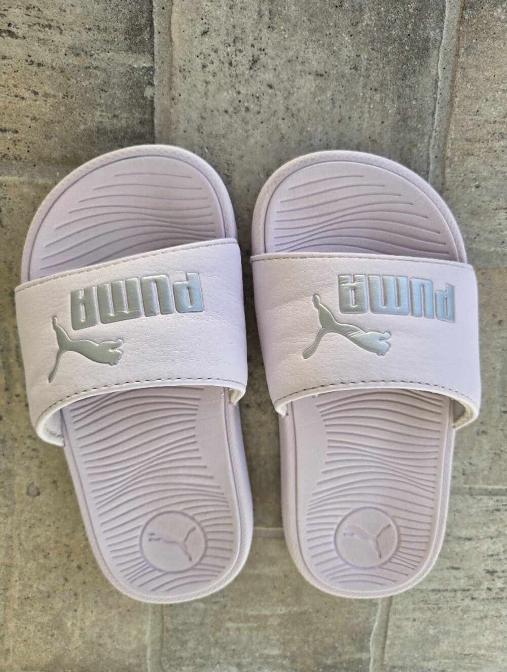Puma Cool Cat Slide Sandal Size 11c Toddler Girl